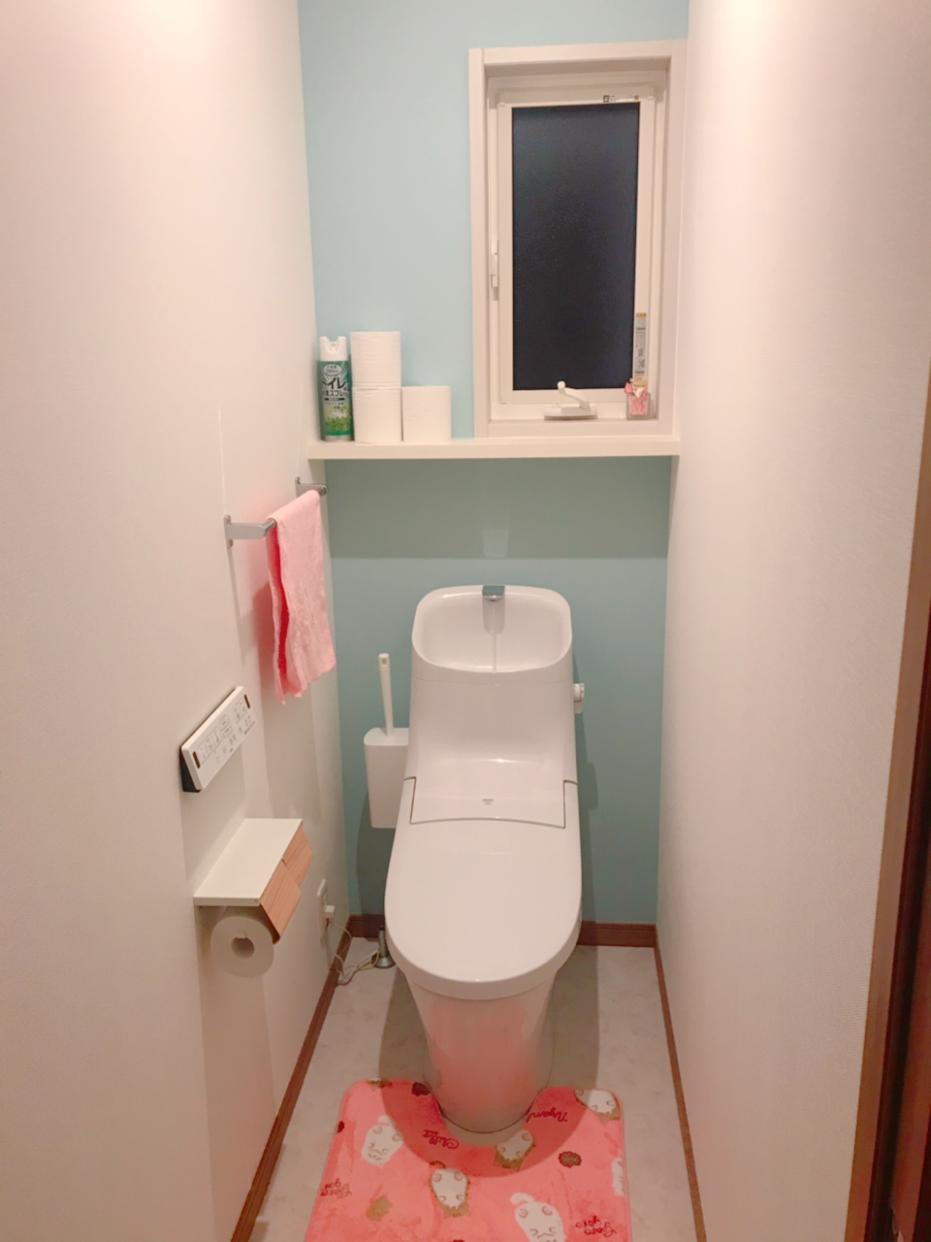 トイレのクロス 壁紙 選び シンプルな空間 クレバリーホーム滝野社店